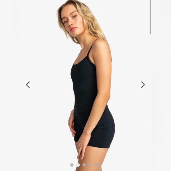 NWT Roxy women’s Kelia 7 black one piece suit- Technical Training One-Piece. XL - Picture 2 of 8